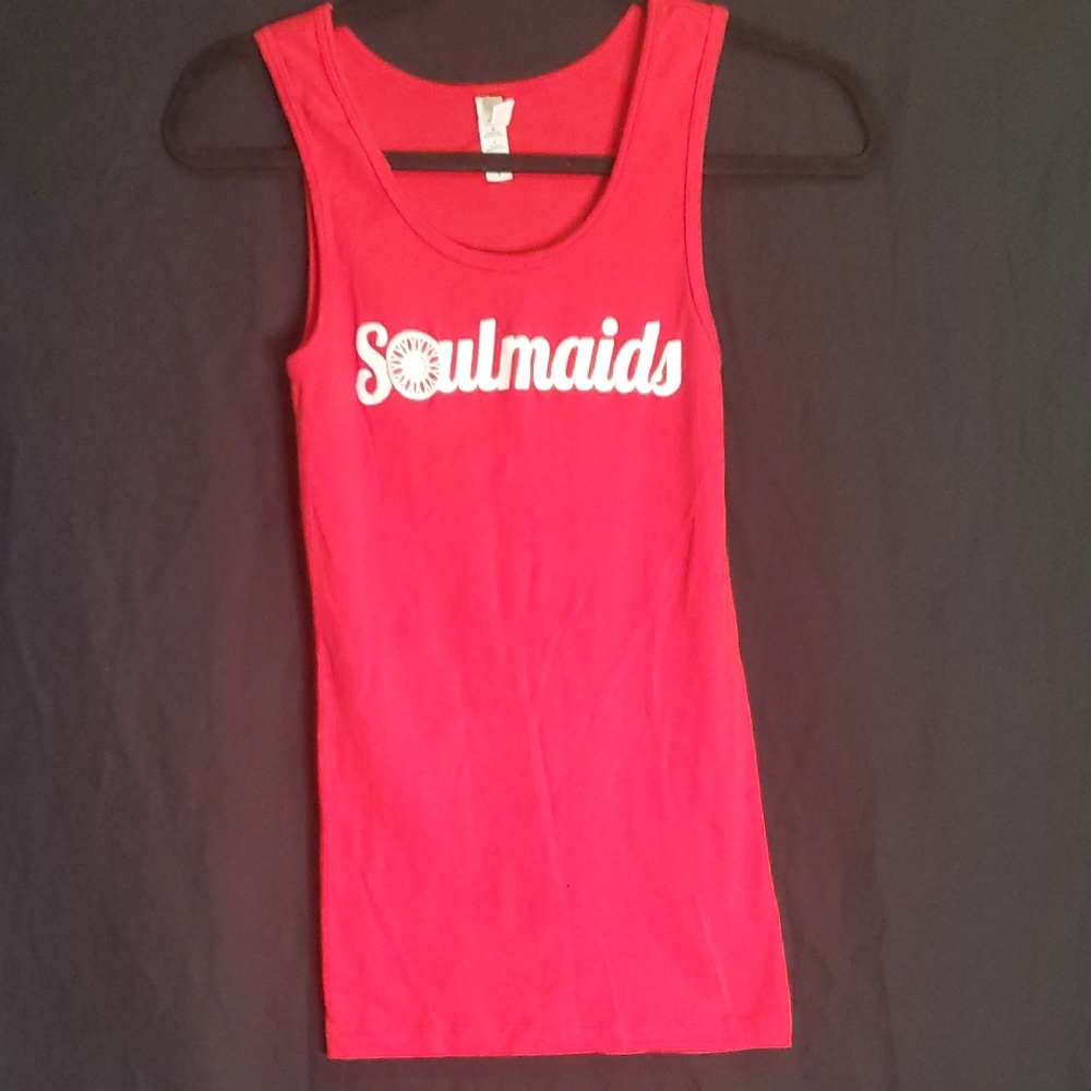 Abella Red Tank Top